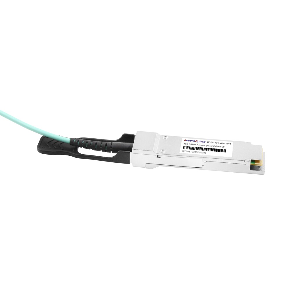 40G QSFP+ Active Optical Cable,50 Meters