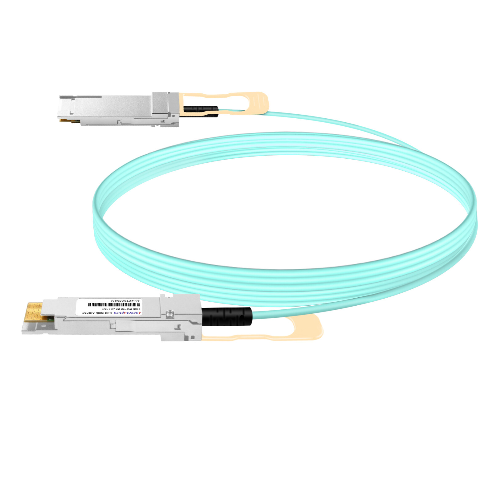 200G QSFP28-DD Active Optical Cable,15 Meters