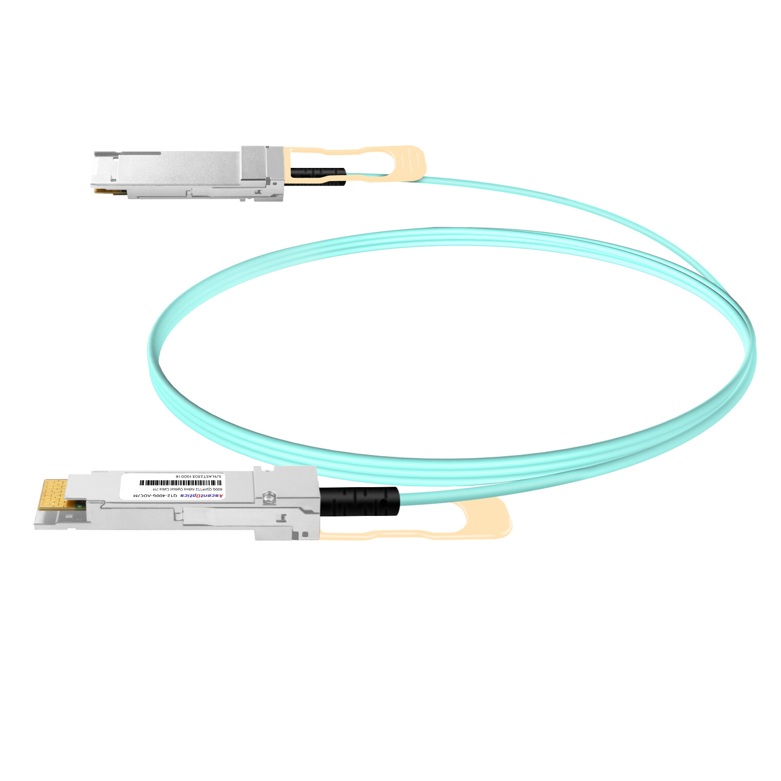 400G QSFP112 Active Optical Cable,7 Meters