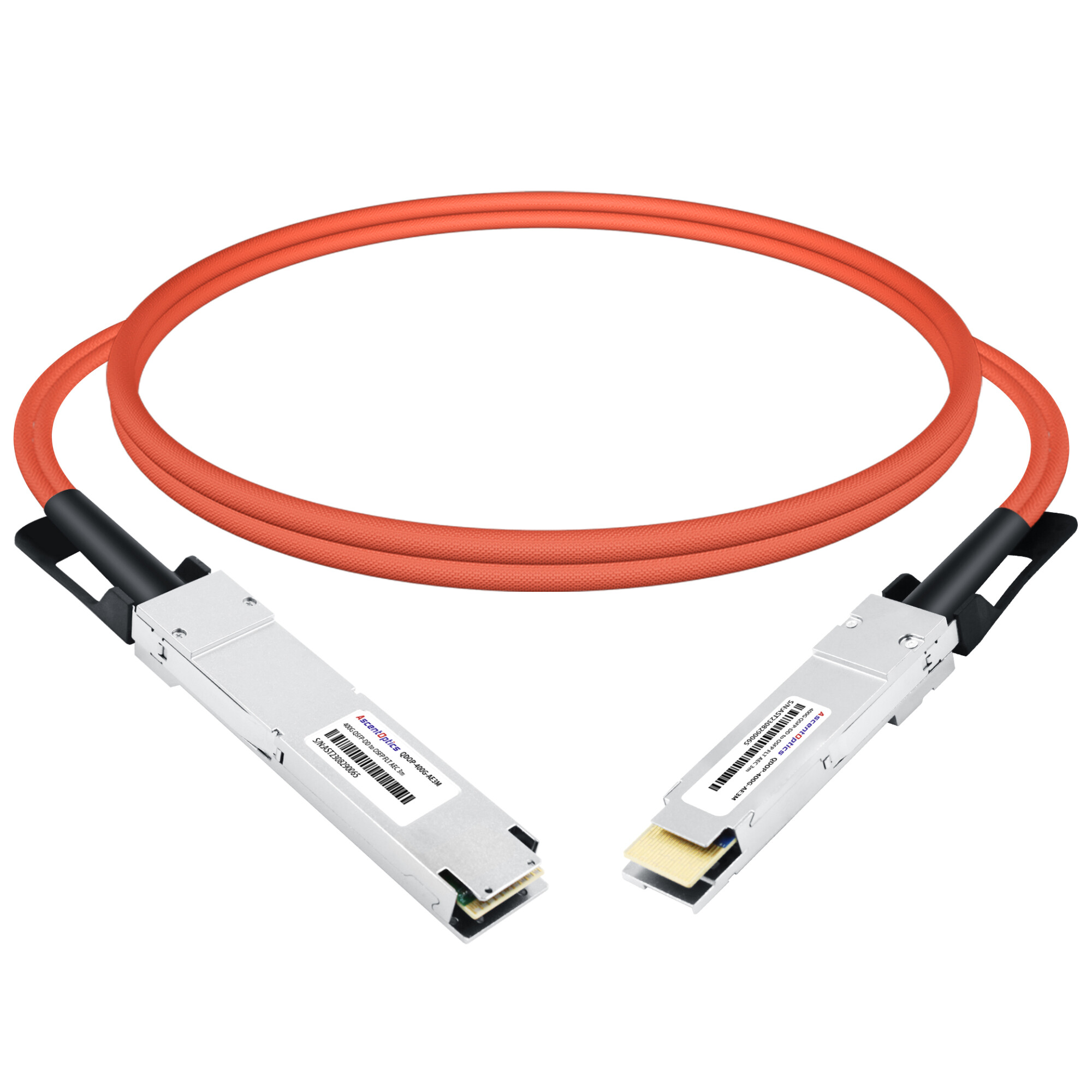 400G QSFP-DD to OSFP Flat Top AEC Cable,3 Meters,Passive